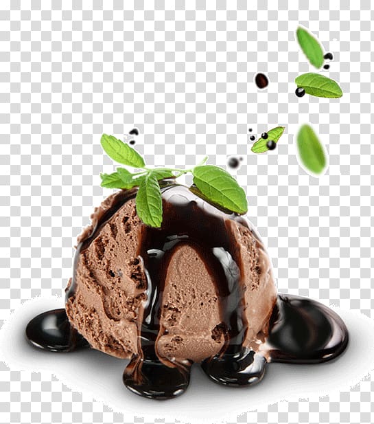 Chocolate ice cream Scoop Gelato, Chocolate ice cream transparent background PNG clipart