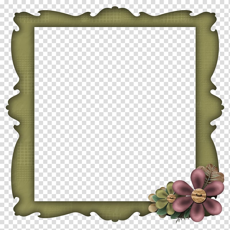 Frames , green frame transparent background PNG clipart