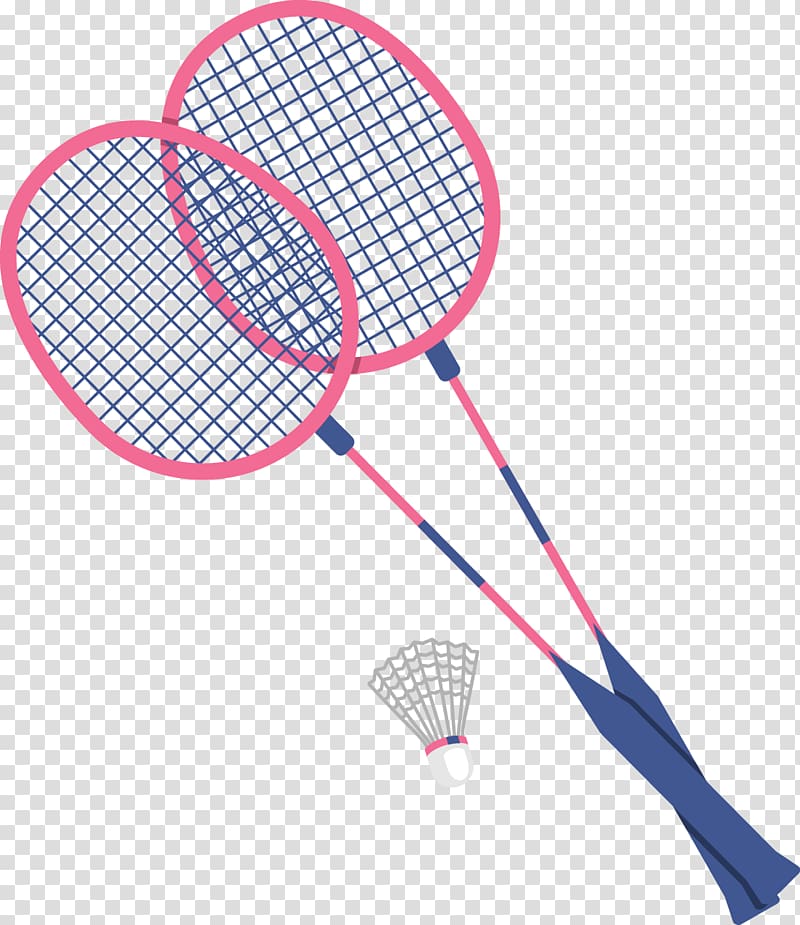 Badmintonracket Badmintonracket Shuttlecock, flat badminton racket transparent background PNG clipart