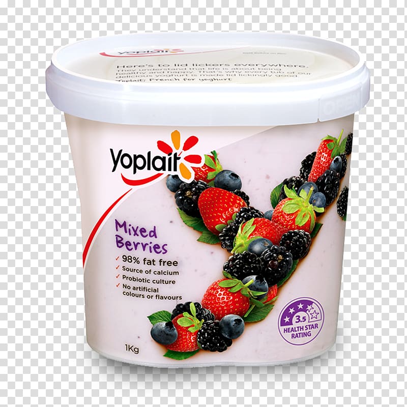 Berry Yoplait Cream Yoghurt Frozen yogurt, others transparent background PNG clipart