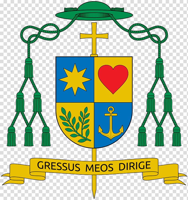 Roman Catholic Diocese of Tacuarembó Priest Order of the Holy Sepulchre Bishop, coat of arms with wolf transparent background PNG clipart