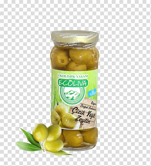 Relish Gemlik Vegetarian cuisine Pickling Food, olive transparent background PNG clipart