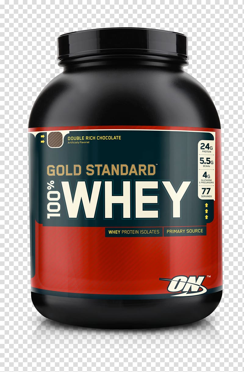 Dietary supplement Whey protein isolate Optimum Nutrition Gold Standard 100% Whey, protein transparent background PNG clipart