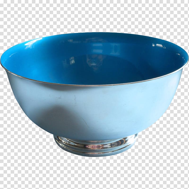 Bowl Plastic Cobalt blue, design transparent background PNG clipart