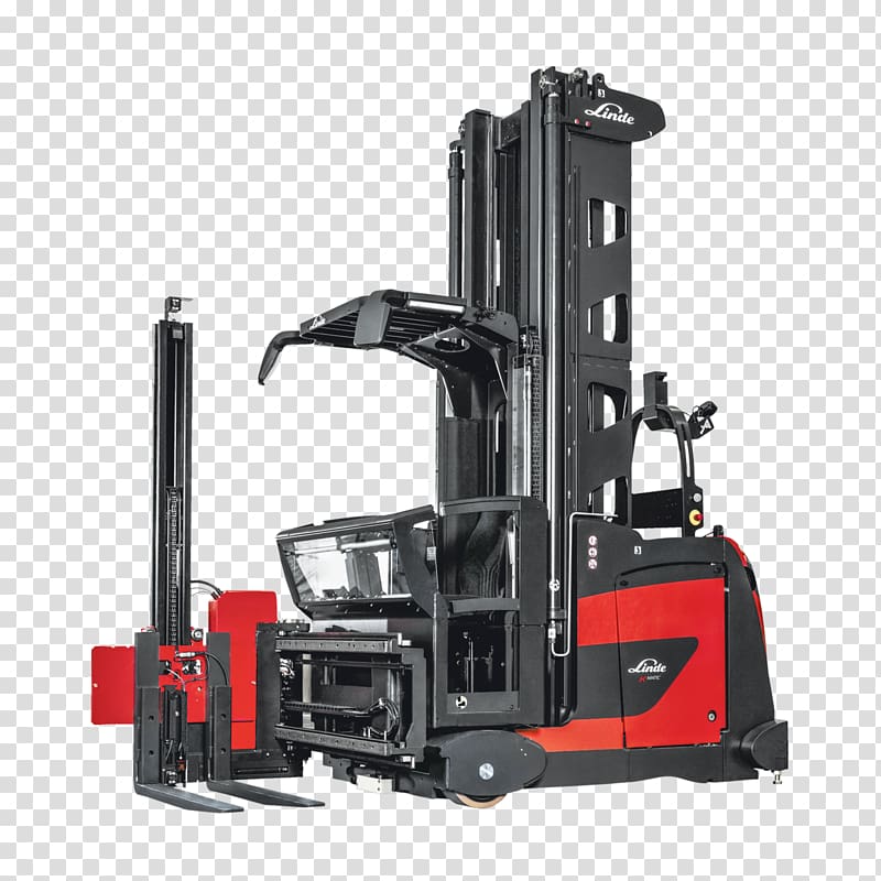 Forklift The Linde Group Linde Material Handling Automated guided vehicle Truck, truck transparent background PNG clipart