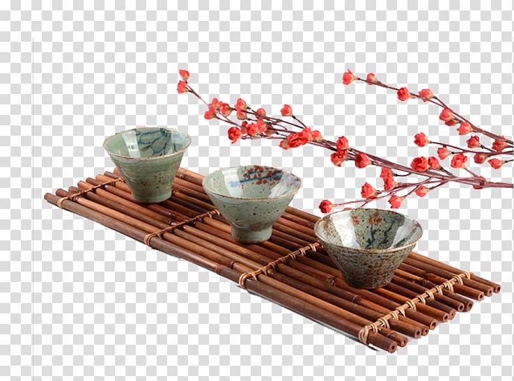 Teaware Teapot, Bamboo tea transparent background PNG clipart