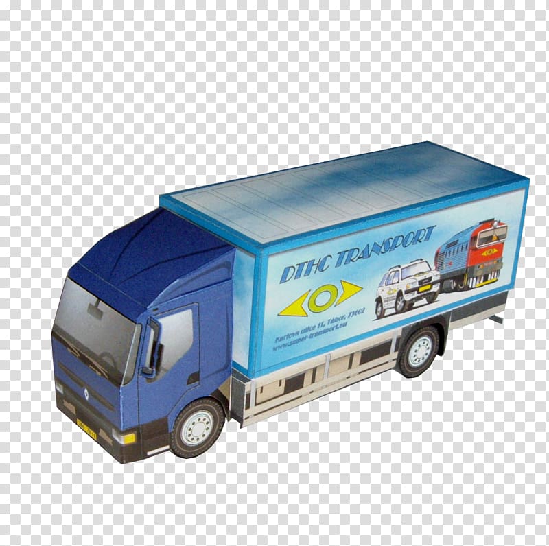Paper Car Renault Trucks Commercial vehicle AB Volvo, lorry transparent background PNG clipart