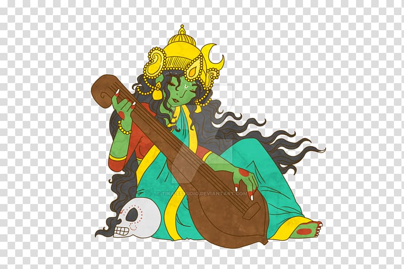 Matangi Mahavidya Devi Art Deity, others transparent background PNG clipart