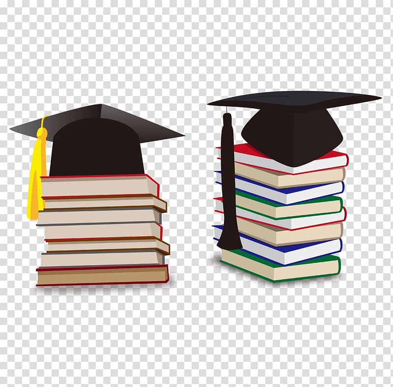 Graduation ceremony University of Kerala Doctorate, More books transparent background PNG clipart