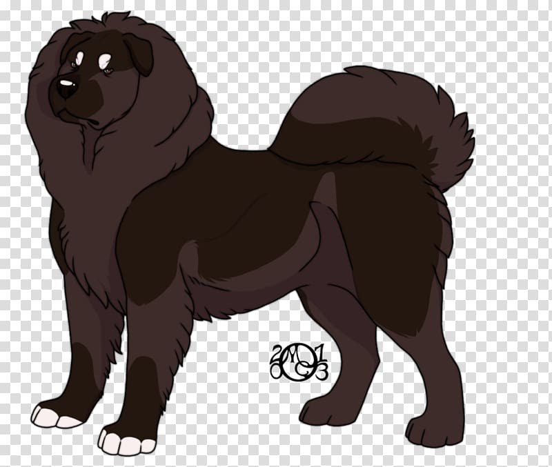 Dog breed Puppy Cat Paw, Tibetan Mastiff transparent background PNG clipart