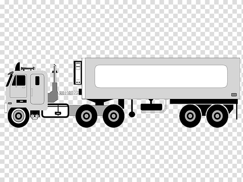 Peterbilt Semi-trailer truck , truck transparent background PNG clipart