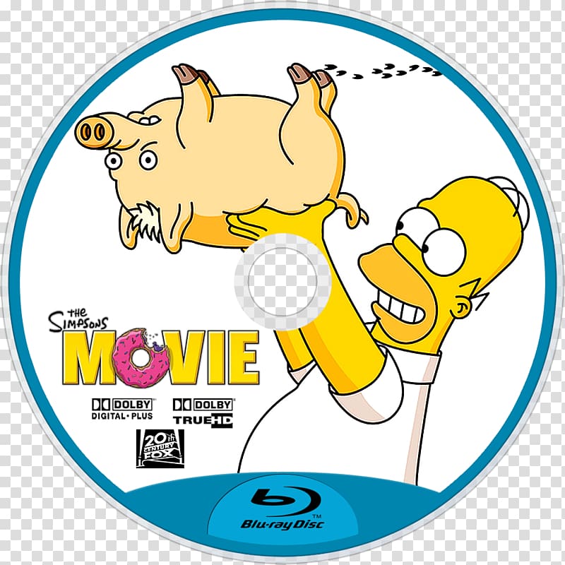 Spider Pig Homer Simpson Blu-ray disc The Simpsons: Tapped Out YouTube, the simpsons movie transparent background PNG clipart