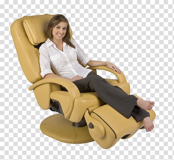 Massage chair Recliner Car seat Wing chair Comfort, others transparent background PNG clipart