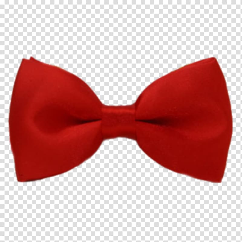 Bow tie Necktie Red Satin Clothing, tie transparent background PNG clipart