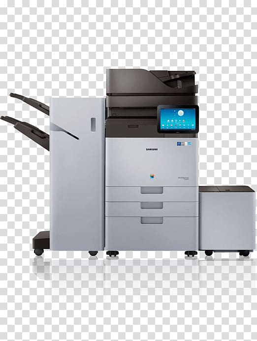 Multi-function printer Samsung MultiXpress X7500LX Colour Laser, Multifunction printer Printing HP Inc. Samsung MultiXpress SL-X4300LX, identity building transparent background PNG clipart
