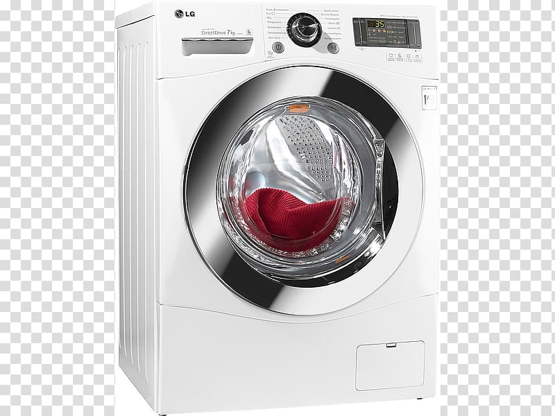 LG F1494QD Washing Machines Clothes dryer LG G6, lg transparent background PNG clipart
