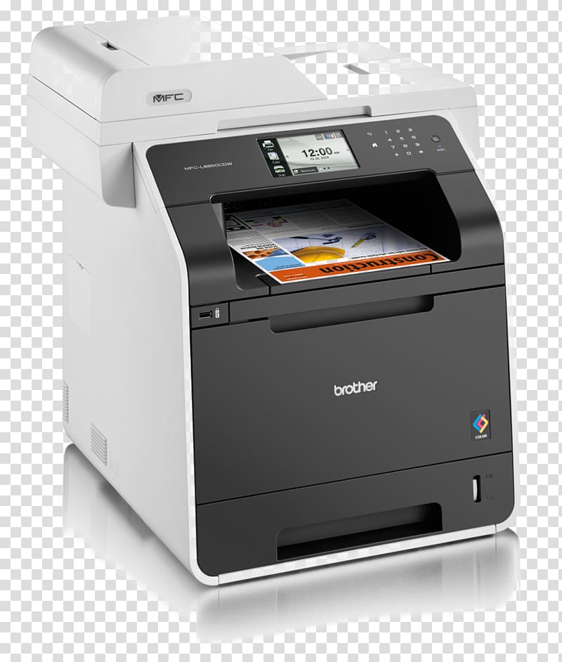 Paper Multi-function printer Brother Industries Brother MFC-L8850, printer transparent background PNG clipart