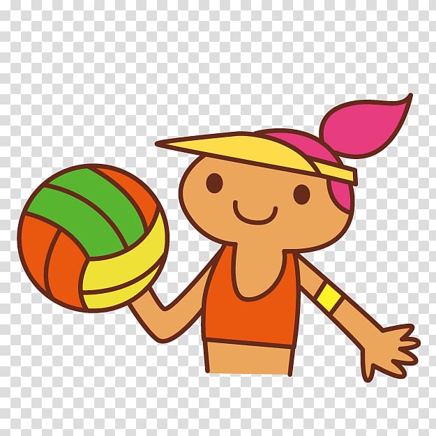 Beach volleyball , Girls Volleyball transparent background PNG clipart