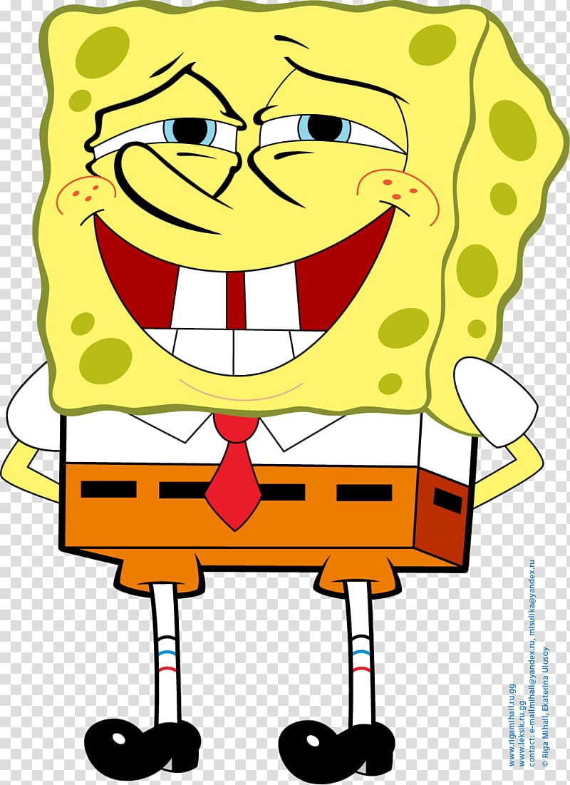 Squidward Tentacles Patrick Star Sandy Cheeks Mr Krabs Bikini Bottom Spongebob Transparent Background Png Clipart Hiclipart