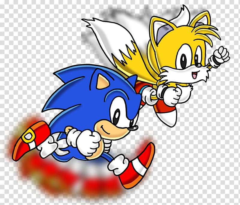 Sonic the Hedgehog Sonic Chaos Sonic & Knuckles Tails Metal Sonic, breaking wall transparent background PNG clipart