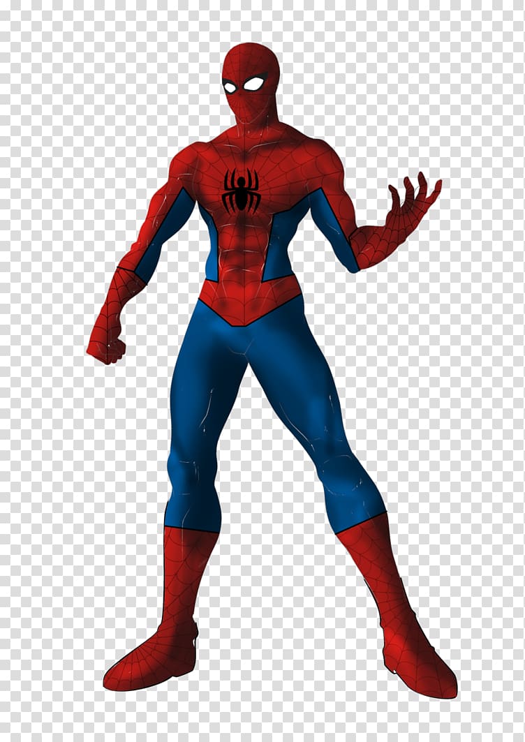 Spider-Man Thing Superhero ROBOT魂 Marvel Comics, Peter parker transparent background PNG clipart