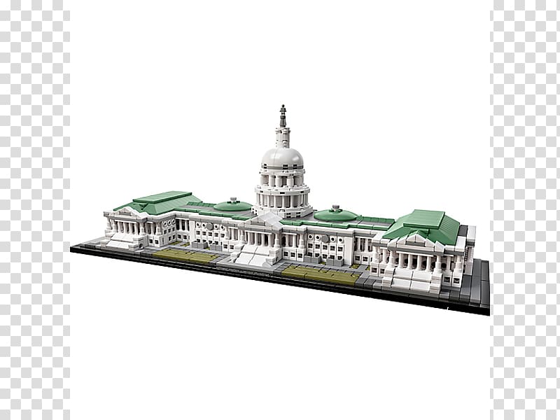 LEGO 21030 Architecture United States Capitol Building Lego Architecture, building transparent background PNG clipart