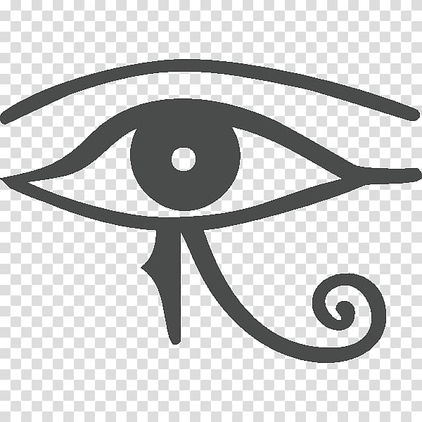 Ancient Egypt Eye of Horus Egyptian hieroglyphs, symbol transparent background PNG clipart