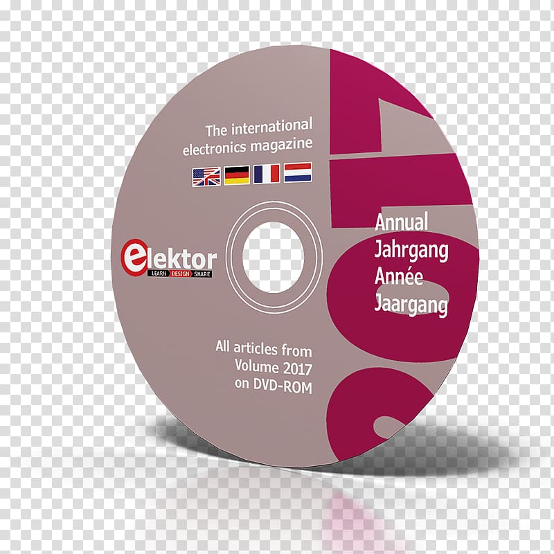 Compact disc Elektor Electronics DVD Magazine, others transparent background PNG clipart