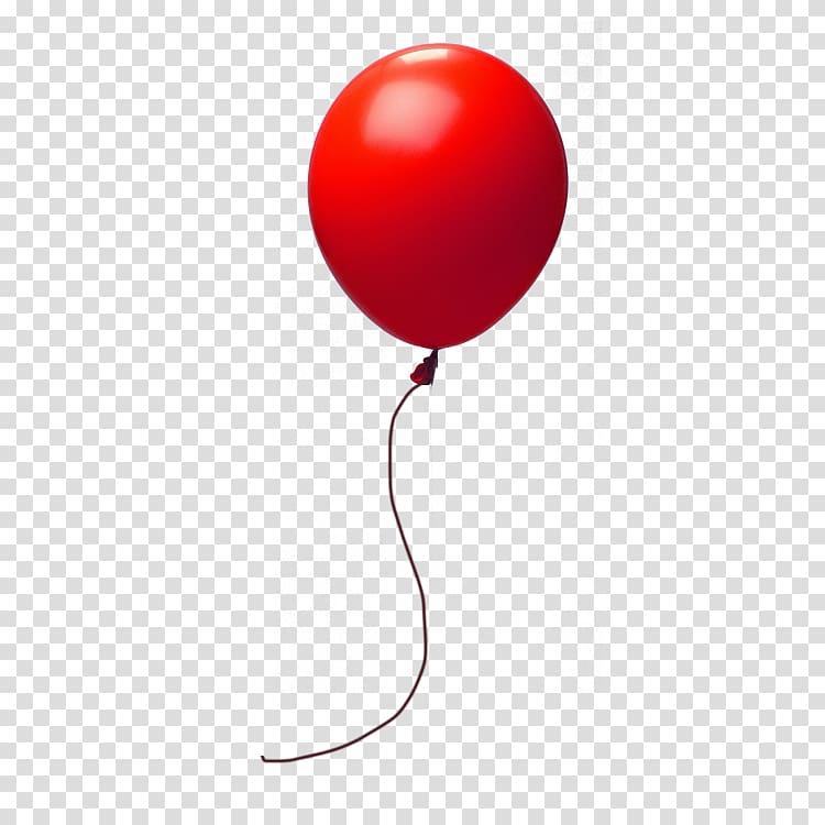 red balloon , Balloon Computer file, Red Balloon transparent background PNG clipart
