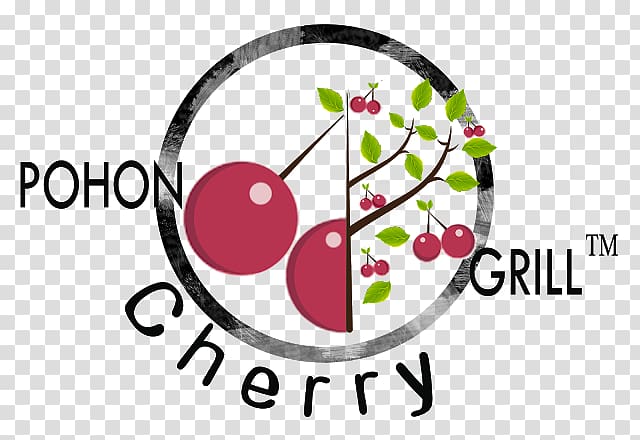 Pohon Cherry Grill Brand Logo Pork pie, halal bi halal transparent background PNG clipart