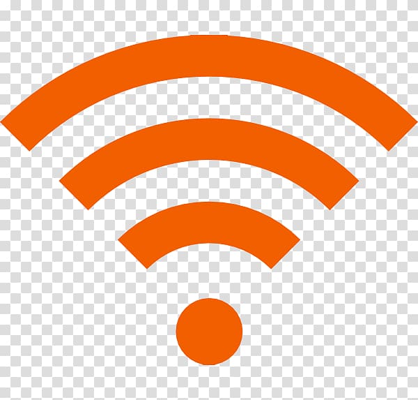 orange WiFi logo, Wi-Fi Wireless network Computer network Li-fi, Wifi icon transparent background PNG clipart