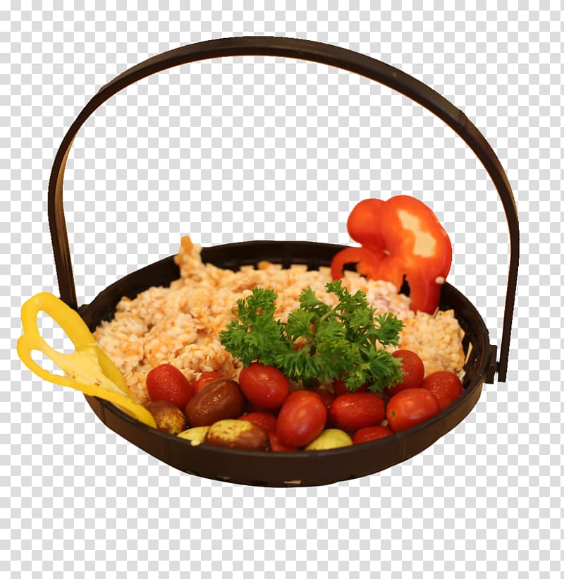 Vegetarian cuisine Black pepper Beef Asian cuisine, The black pepper in the basket transparent background PNG clipart