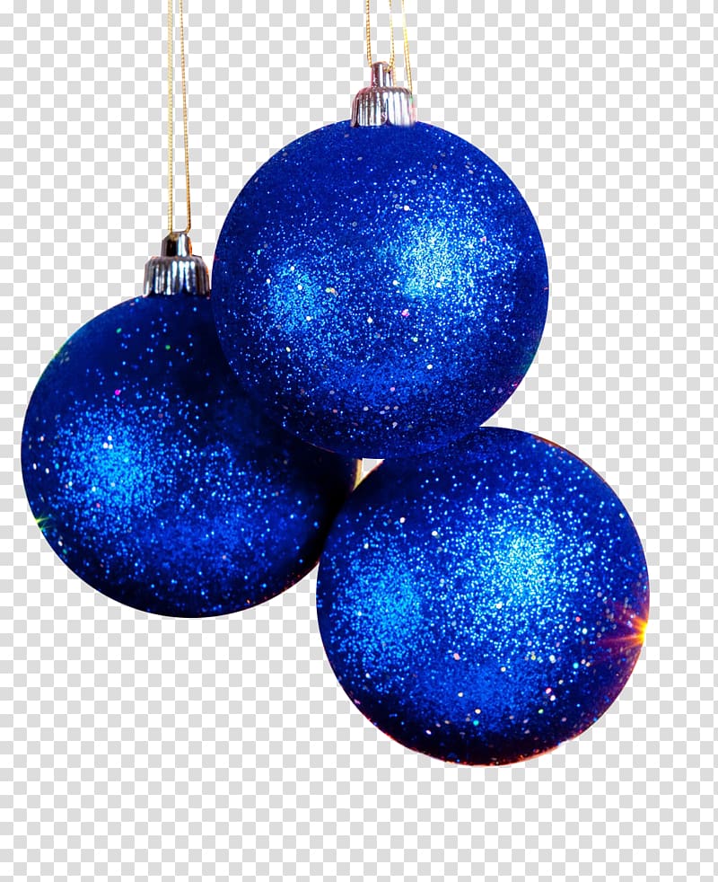 blue christmas snowball transparent background PNG clipart