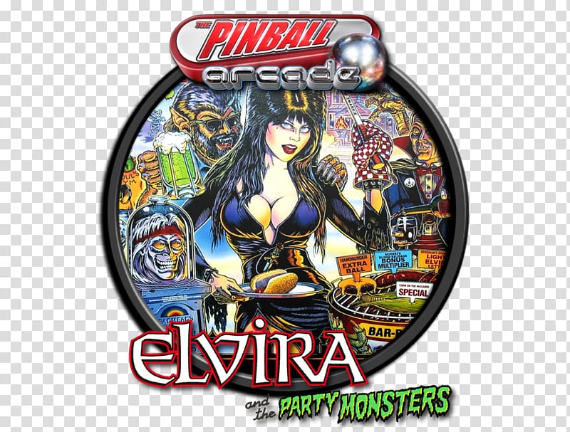 Elvira and the Party Monsters The Pinball Arcade Elvira II: The Jaws of Cerberus Arcade game, Call of Duty transparent background PNG clipart