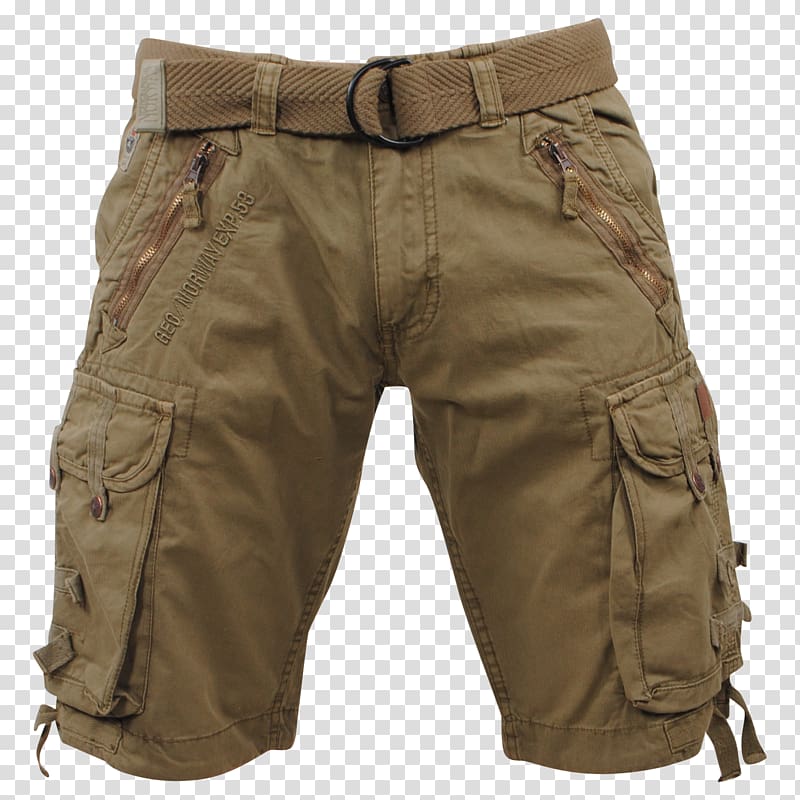 Bermuda shorts Belt Khaki Cargo pants, belt transparent background PNG clipart