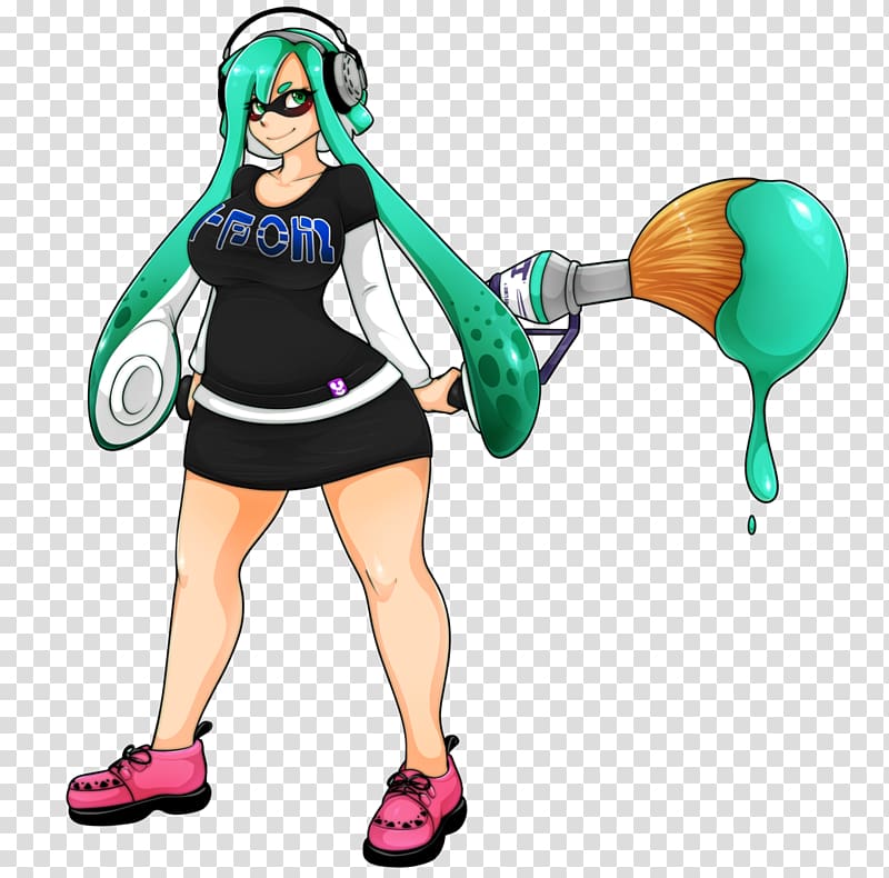 Drawing Illustration Splatoon, bloat transparent background PNG clipart