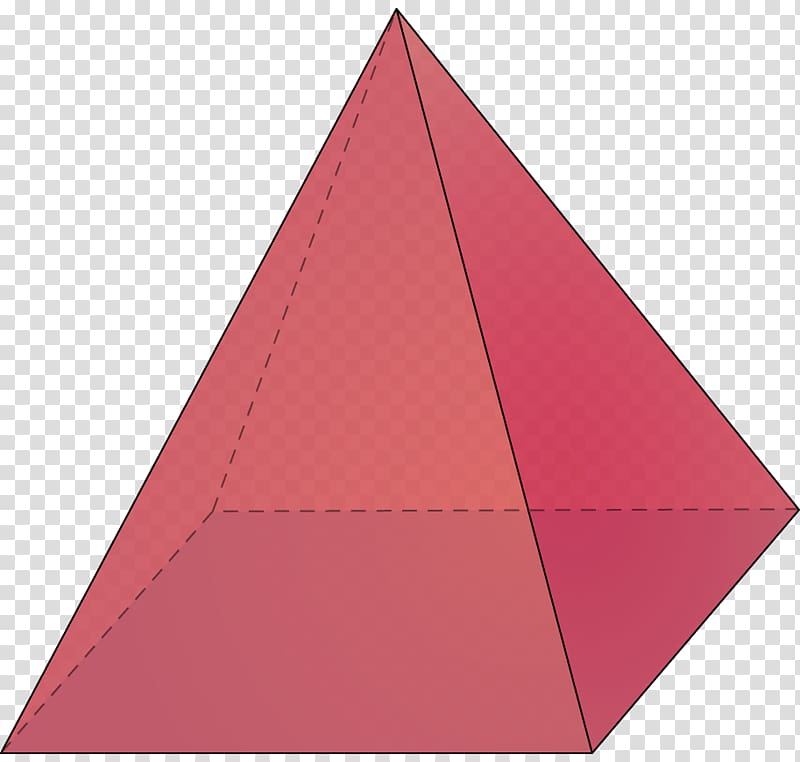 Triangle Pyramid Pink M, triangle transparent background PNG clipart