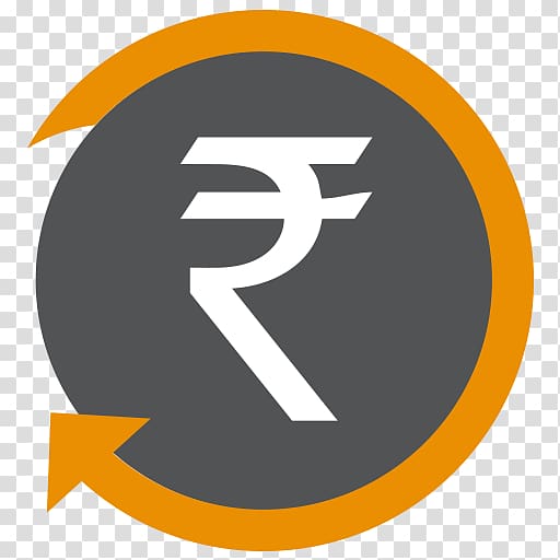 Indian rupee sign Currency Money, India transparent background PNG clipart