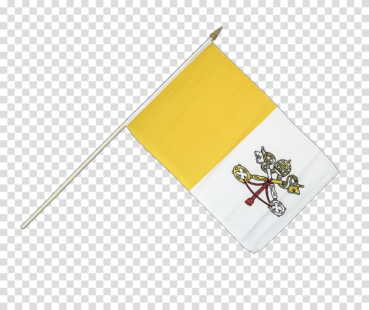 Flag of Vatican City Fahne Fanion Rectangle, Flag transparent background PNG clipart