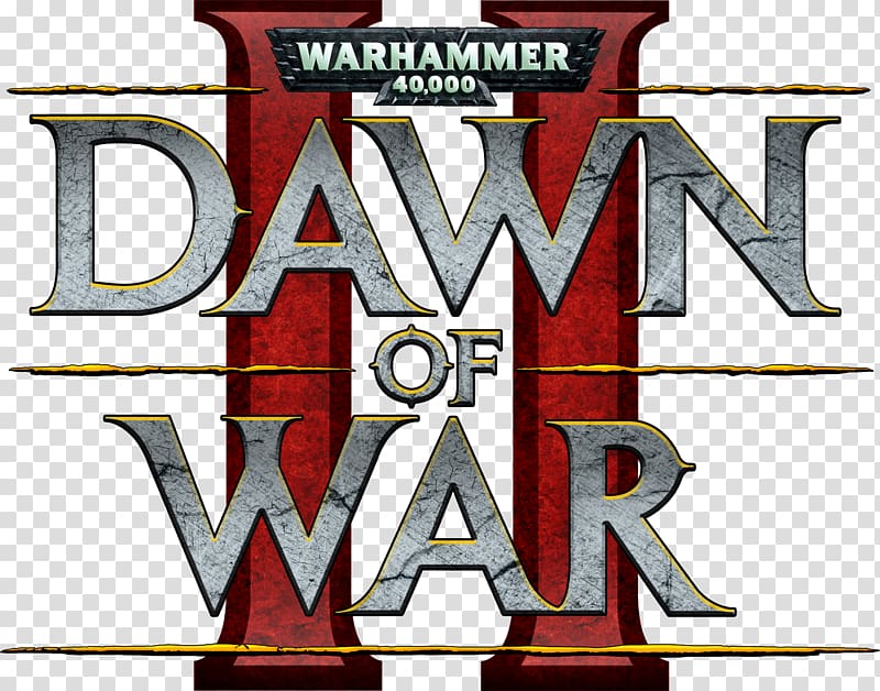 Warhammer 40,000: Dawn of War II u2013 Retribution Warhammer 40,000: Dawn of War II u2013 Chaos Rising Warhammer 40,000: Space Marine, Dawn of War Logo File transparent background PNG clipart
