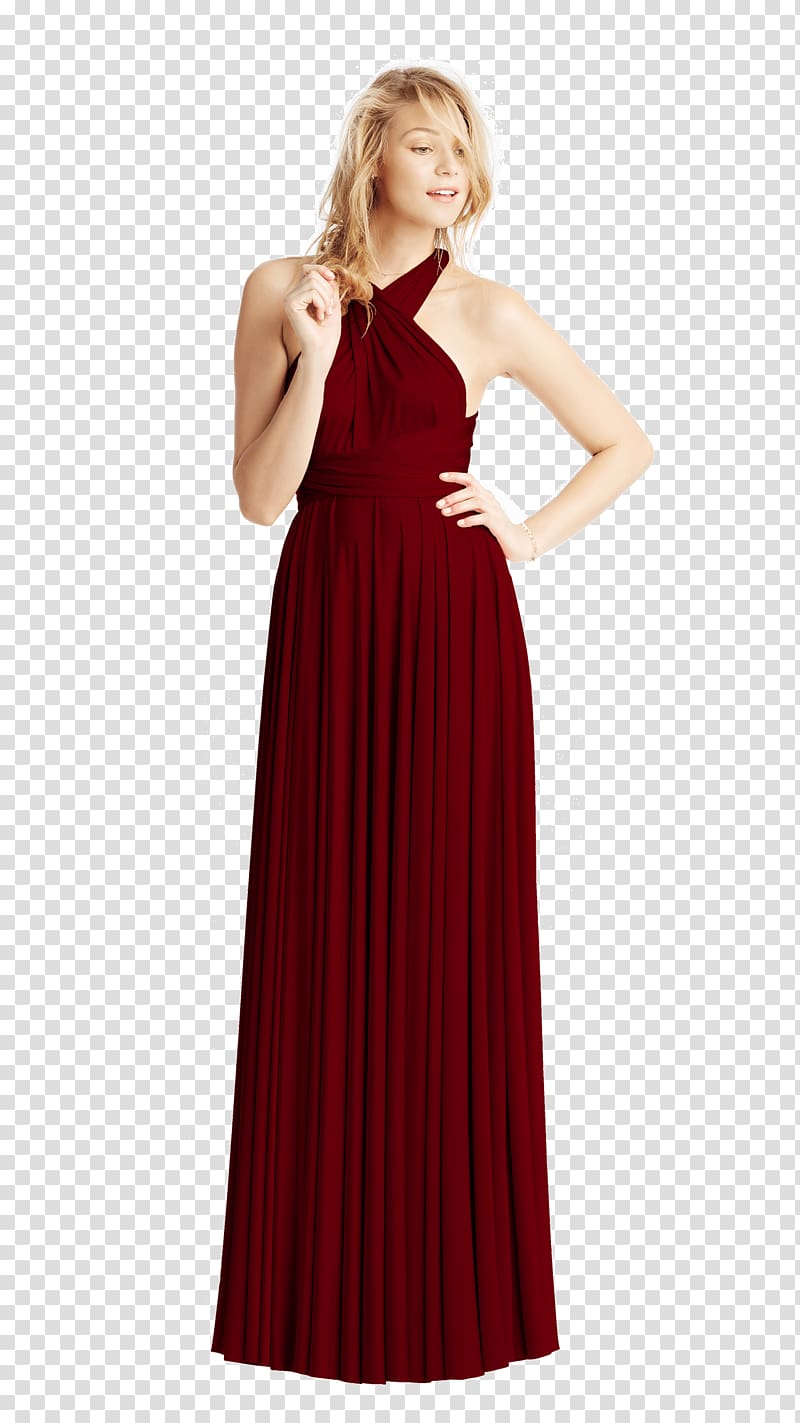 Dress Bridesmaid Necktie Prom Shoulder, dress transparent background PNG clipart