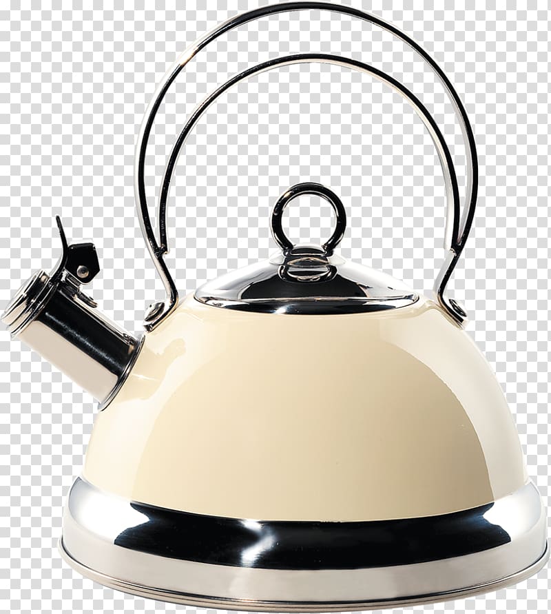 Electric kettle Moka pot Induction cooking Stainless steel, kettle transparent background PNG clipart