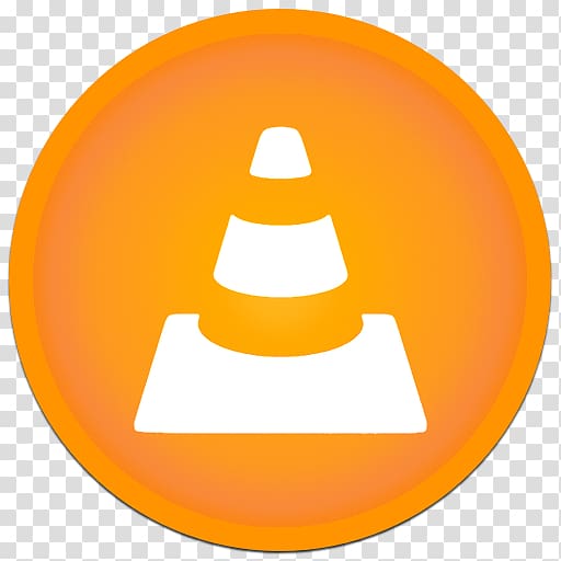 orange and white triangle cone illustration, symbol yellow orange, VLC transparent background PNG clipart
