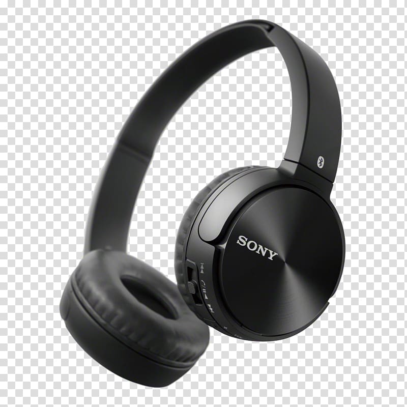 black Sony wireless headphones, Sony MDR-V6 Headphones Microphone Bluetooth Wireless, Sony Headphones transparent background PNG clipart
