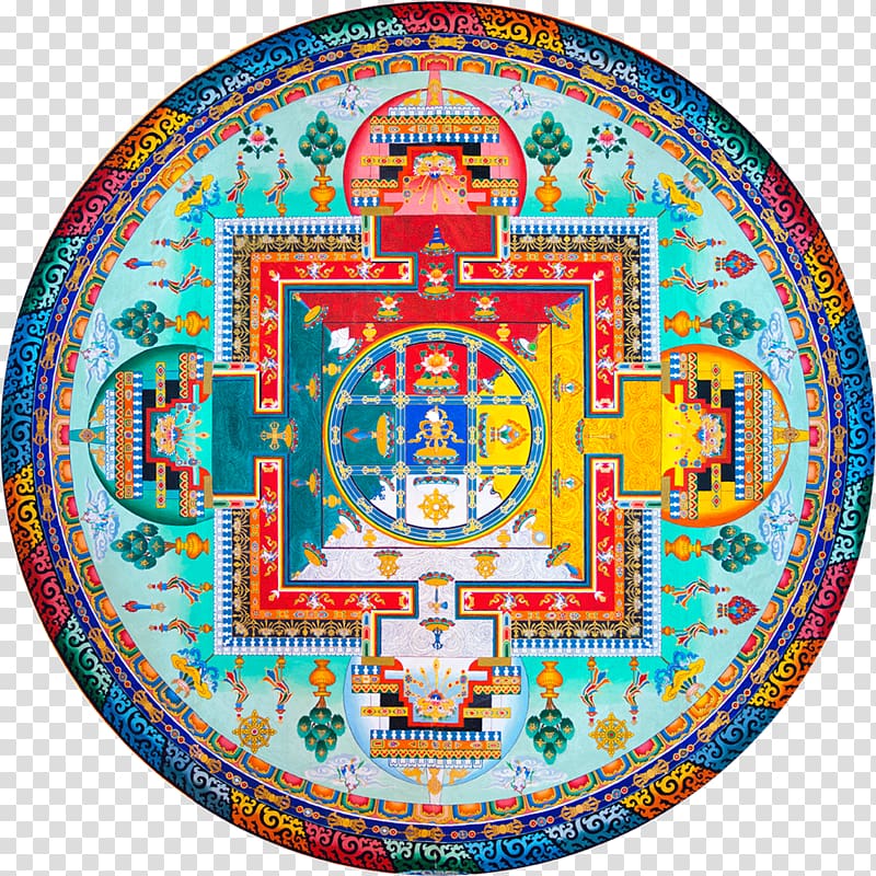 Tashi Lhunpo Monastery Mandala Guhyasamāja tantra Heruka, Buddhism transparent background PNG clipart