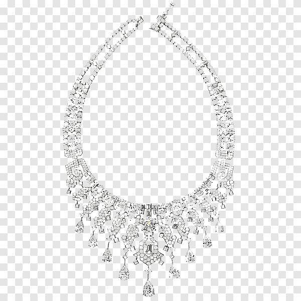 Necklace Jewellery Human body Pattern, Starry Series diamond transparent background PNG clipart