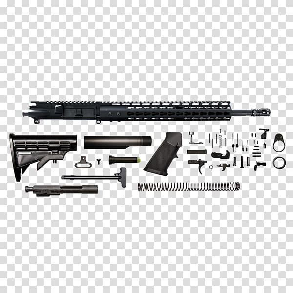 Trigger Gun barrel Firearm .300 AAC Blackout Bolt, the upper arm transparent background PNG clipart