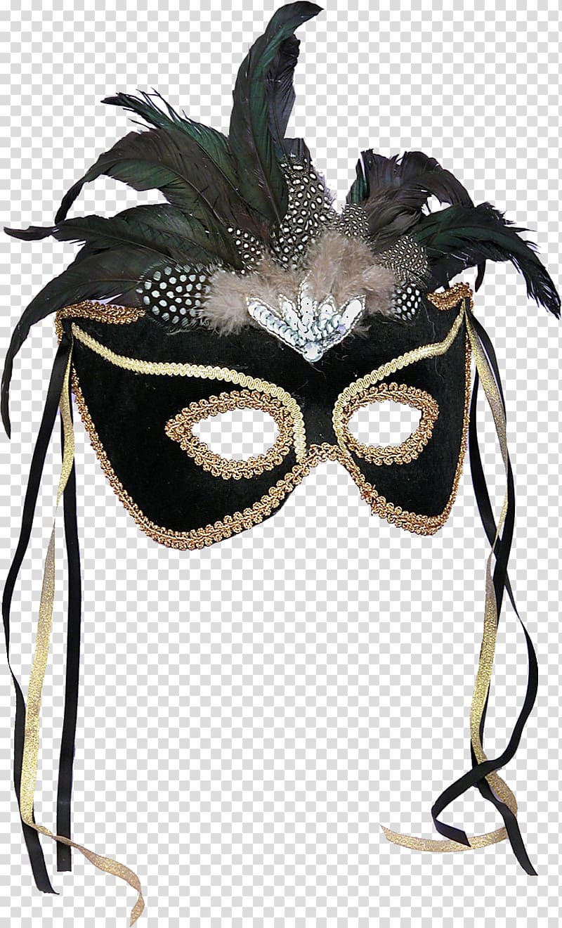 Mask Masquerade ball Halloween costume Feather, Phantom Mask transparent background PNG clipart