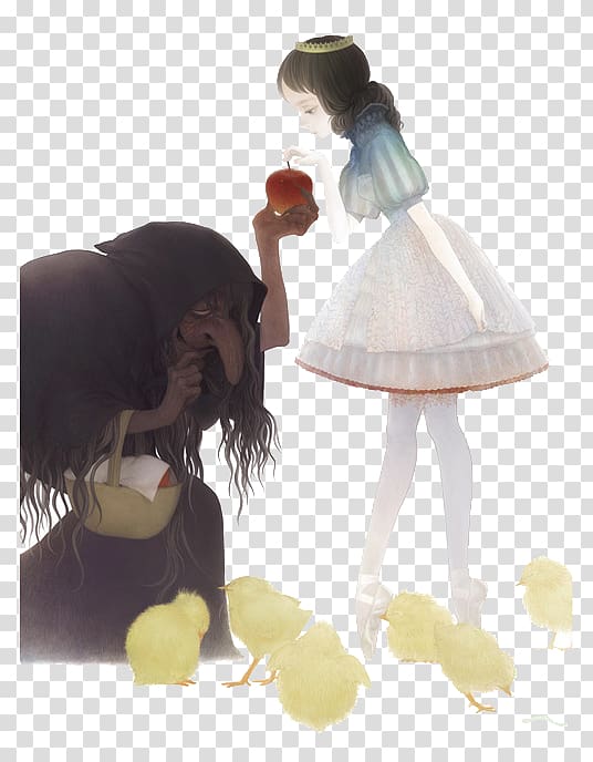 Queen Snow White Fan art Fairy tale, Snow White and the witch transparent background PNG clipart