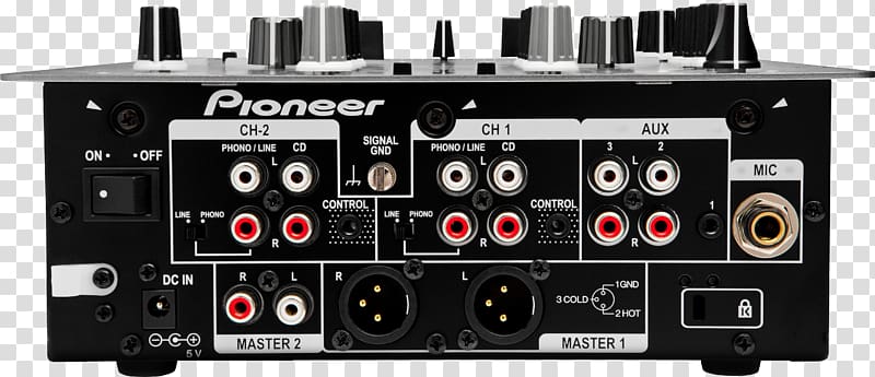 Microphone Audio Mixers DJ Mixer Pioneer DJ DJM-250MK2 Audio mixing, microphone transparent background PNG clipart